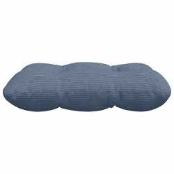 Coussins de siège 4 pcs Bleu 45 x 45 cm Tissu en velours côtelé 552751552751