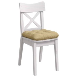 Coussins de siège 4 pcs Vert gris 45 x 45 cm 552752552752