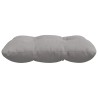 Coussins de siège 4 pcs Gris clair 40 x 40 cm 552755552755