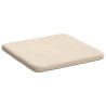 Coussins de siège 4 pcs Beige 40 x 40 x 3 cm 552768552768