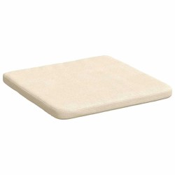 Coussins de siège 4 pcs Crème 40 x 40 x 3 cm 552769552769