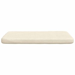 Coussins de siège 4 pcs Crème 40 x 40 x 3 cm 552769552769