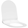 Siège de toilette Réglable Blanc 50 x 36,5 x 5 cm Polypropylène 552771552771