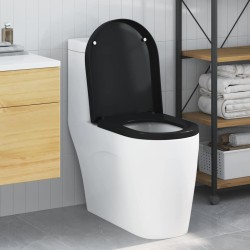Siège de toilette Noir 48 x 36,5 x 4,5 cm Polypropylène 552772552772