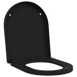 Siège de toilette Noir 48 x 36,5 x 4,5 cm Polypropylène 552772552772