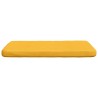 Coussins de siège 4 pcs Jaune clair 40 x 40 x 3 cm 552775552775