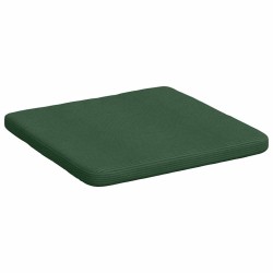 Coussins de siège 4 pcs Vert foncé 40 x 40 x 3 cm 552776552776