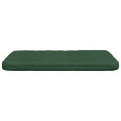 Coussins de siège 4 pcs Vert foncé 40 x 40 x 3 cm 552776552776