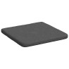 Coussins de siège 4 pcs Gris foncé 40 x 40 x 3 cm 552779552779