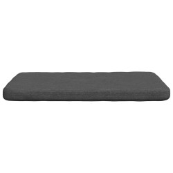Coussins de siège 4 pcs Gris foncé 40 x 40 x 3 cm 552779552779