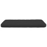 Coussins de siège 4 pcs Noir 40 x 40 x 3 cm Tissu en microfibre 552780552780
