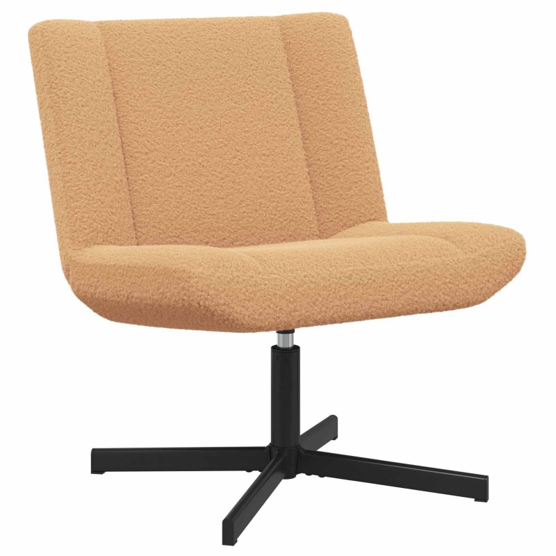 Chaise pivotante Beige 63 x 75 x 76 cm Peau de mouton 552785552785