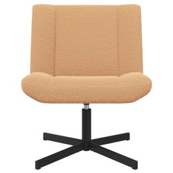 Chaise pivotante Beige 63 x 75 x 76 cm Peau de mouton 552785552785