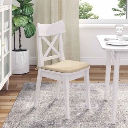 Coussins de siège 4 pcs Crème 40 x 40 x 3 cm 552788552788