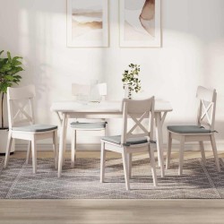 Coussins de siège 4 pcs Gris clair 40 x 40 x 3 cm 552795552795