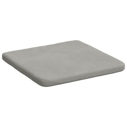 Coussins de siège 4 pcs Gris clair 40 x 40 x 3 cm 552795552795