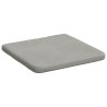 Coussins de siège 4 pcs Gris clair 40 x 40 x 3 cm 552795552795