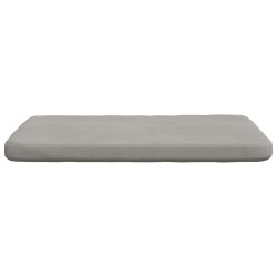 Coussins de siège 4 pcs Gris clair 40 x 40 x 3 cm 552795552795
