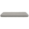 Coussins de siège 4 pcs Gris clair 40 x 40 x 3 cm 552795552795