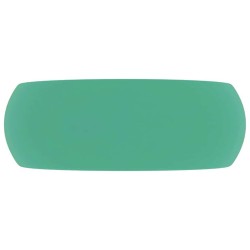 Lavabo rond de luxe Vert clair mat 40x15 cm Céramique 552796552796