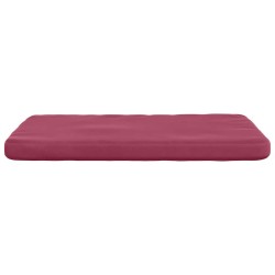 Coussins de siège 4 pcs Bordeaux 40 x 40 x 3 cm Velours 552797552797