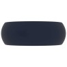 Lavabo rond de luxe Bleu foncé mat 40x15 cm Céramique 552798552798