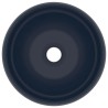 Lavabo rond de luxe Bleu foncé mat 40x15 cm Céramique 552798552798