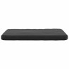 Coussins de siège 4 pcs Noir 40 x 40 x 3 cm Velours 552800552800