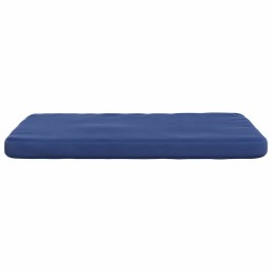 Coussins de siège 4 pcs Bleu police 40 x 40 x 3 cm Velours 552802552802