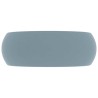 Lavabo rond de luxe Bleu clair mat 40x15 cm Céramique 552808552808