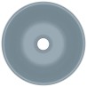 Lavabo rond de luxe Bleu clair mat 40x15 cm Céramique 552808552808