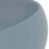 Lavabo rond de luxe Bleu clair mat 40x15 cm Céramique 552808552808