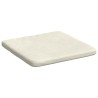 Coussins de siège 4 pcs Crème 40 x 40 x 3 cm Velours 552810552810