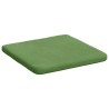 Coussins de siège 4 pcs Vert clair 40 x 40 x 3 cm Velours 552817552817