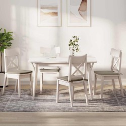 Coussins de siège 4 pcs Taupe 40 x 40 x 3 cm 552820552820