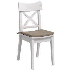 Coussins de siège 4 pcs Taupe 40 x 40 x 3 cm 552820552820