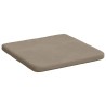 Coussins de siège 4 pcs Taupe 40 x 40 x 3 cm 552820552820