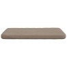 Coussins de siège 4 pcs Taupe 40 x 40 x 3 cm 552820552820