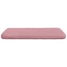 Coussins de siège 4 pcs Rose 40 x 40 x 3 cm Velours 552821552821