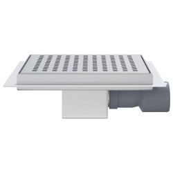 Drain de douche à pois Argenté 20 x 20 cm Acier Inox 304 552825552825