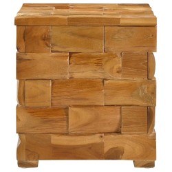 Tabouret de Rangement avec stockage Marron 40 x 40 x 45 cm 552827552827