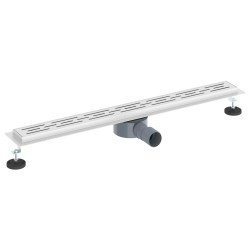 Drain de douche avec couvercle en verre et siphon à 360° 80 cm 552830552830