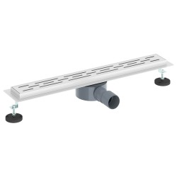 Drain de douche avec couvercle en verre et siphon à 360° 60 cm 552832552832