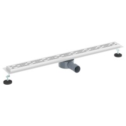 Drain de douche avec couvercle en verre et siphon à 360° 90 cm 552834552834