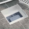 Drain de douche à pois Argenté 15 x 15 cm Acier Inox 304 552841552841