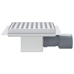 Drain de douche à pois Argenté 15 x 15 cm Acier Inox 304 552841552841