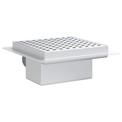 Drain de douche à pois Argenté 15 x 15 cm Acier Inox 304 552841552841