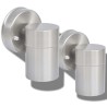 Applique murale LED d'extérieur 2 pcs Acier 552852552852