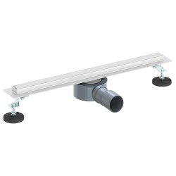 Évacuation de douche à 360° avec modèle slim Argenté 50 cm 552870552870