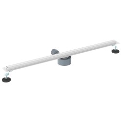 Évacuation de douche à 360° avec modèle slim Argenté 90 cm 552872552872